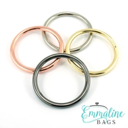 Emmaline 1 1/2 inch 38mm O-Ring - Pack of 4 - 5 finishes