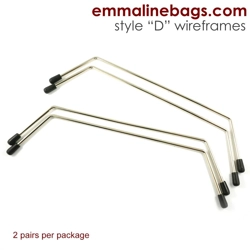 Internal Wire Frames: Style D - 2 Pairs
