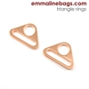 Emmaline 1 inch 25mm Triangle Rings - Pack of 2
