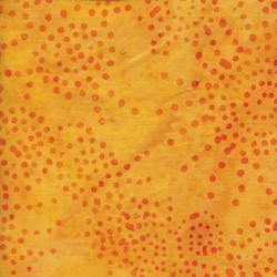 Island Batiks - Dot Burst - Orange