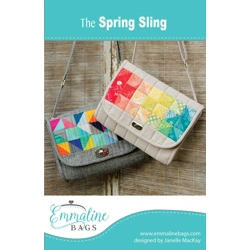 The Spring Sling - Paper Pattern - Emmaline Bags