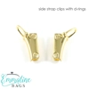 Emmaline Strap Clip with D-Ring 2 Pack - 5 finishes