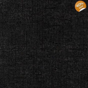 Essex Yarn Dyed Metallic - Onyx Black/Silver