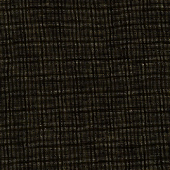 Essex Yarn Dyed Metallic - Licorice Black/Gold