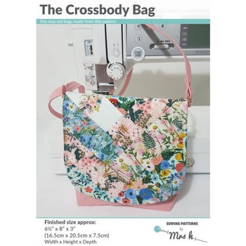 The Crossbody Bag - Paper Pattern - Mrs H Patterns