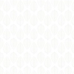 Makower - Essentials - Leaf - White