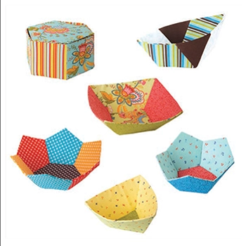 Bowls EPP Pattern from Paper Pieces