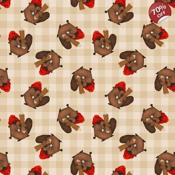 Henry Glass - Timber Gnomies - Tossed Beavers