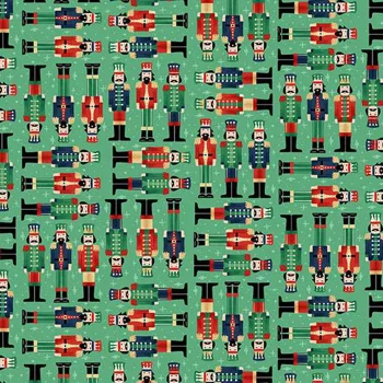 Makower - The Nutcracker - Soldiers - Green