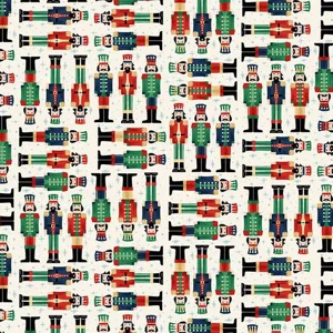 Makower - The Nutcracker - Soldiers - Cream