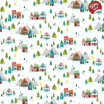 Makower - Santa Express - Scenic - White