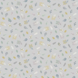 Makower - Heather and Sage - Scatter - Grey