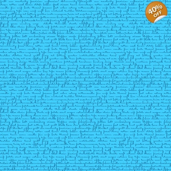 Giucy Giuce - Scrawl - Quilty Words - Blue Howlite