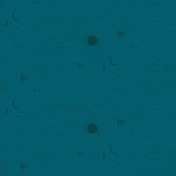 Alison Glass - Soliloquy - Dwell - Peacock