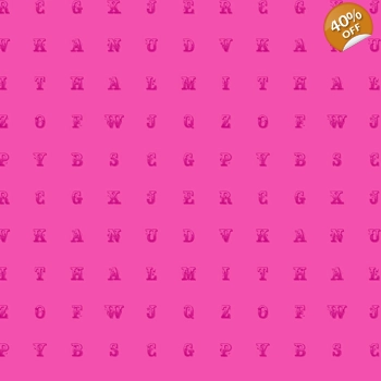 Alison Glass - Soliloquy - Typeset - Rose