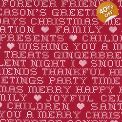 BasicGrey - Hustle & Bustle - Cross Stitch Words - Candy