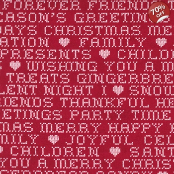 BasicGrey - Hustle & Bustle - Cross Stitch Words - Candy