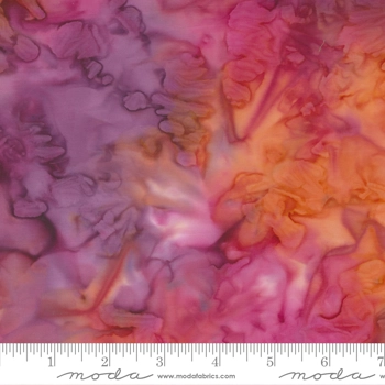 Bossa Nova Batiks by Moda - Watercolour - Flamingo