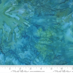 Bossa Nova Batiks by Moda - Watercolour - Ocean
