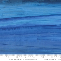 Bossa Nova Batiks by Moda - Waves - Space Blue