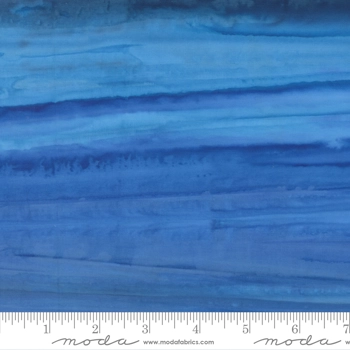 Bossa Nova Batiks by Moda - Waves - Space Blue