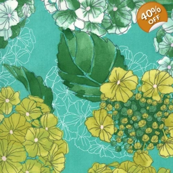 Moda - Robin Pickens - Cottage Bleu - Hydrangea - Horizon