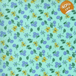 Moda - Robin Pickens - Cottage Bleu - Ditsy - Dewdrop