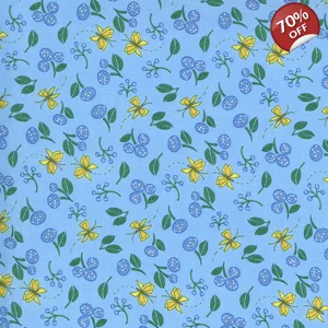 Moda - Robin Pickens - Cottage Bleu - Ditsy - Mist