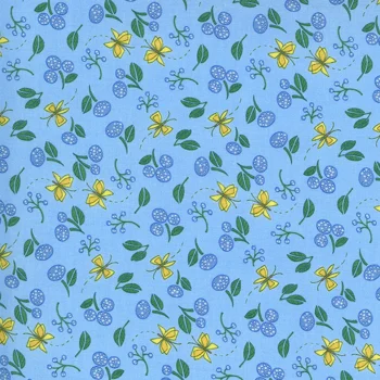 Moda - Robin Pickens - Cottage Bleu - Ditsy - Mist