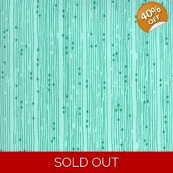 REMNANT - Moda - Robin Pickens - Cottage Bleu - Stripe - Dewdrop - 65cm