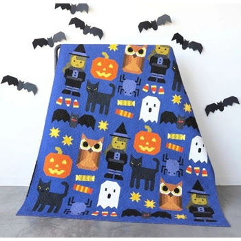 Happy Halloween Qult Pattern from Elizabeth Hartman