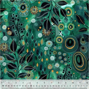 Essoldo Designs - Ebb & Flow - Enchanted - Emerald