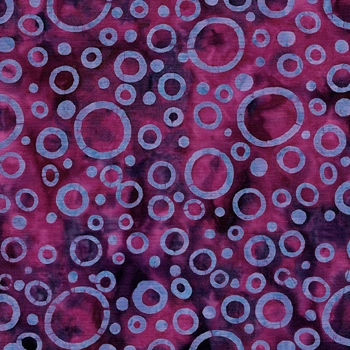 Island Batiks - Circles and Bubbles - Purple