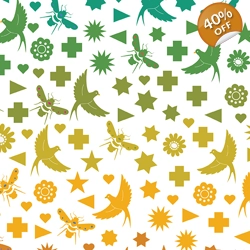 Alison Glass - Art Theory - Seventy Six Bird & Bee - Day