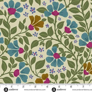 Nancy Rink - Lush - Wild Garden - Linen