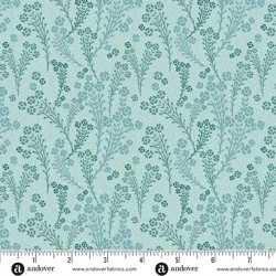 Nancy Rink - Lush - Sprigs - Sea Foam