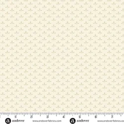 REMNANT - Nancy Rink - Lush - Leafy - Ivory - 45cm