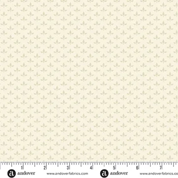 REMNANT - Nancy Rink - Lush - Leafy - Ivory - 11cm