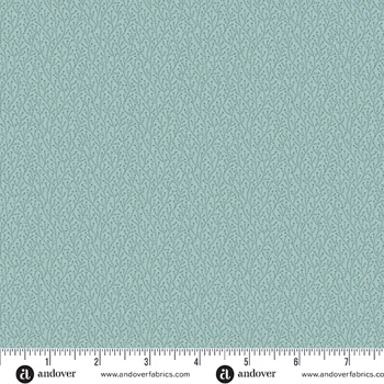 Laundry Basket Quilts - Blue Willow - Wintergreen - Ice