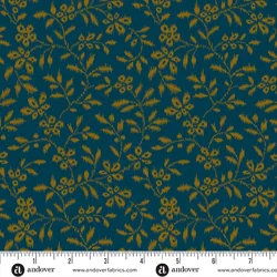 Laundry Basket Quilts - Blue Willow - Vale - Night