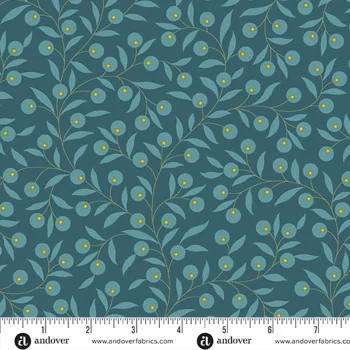 Laundry Basket Quilts - Blue Willow - Thimble - Dusk