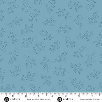 Laundry Basket Quilts - Blue Willow - Windswept - Cadet