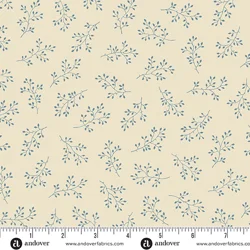Laundry Basket Quilts - Blue Willow - Windswept - Bisque