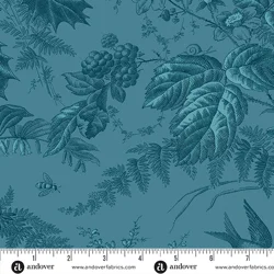 Laundry Basket Quilts - Blue Willow - Vermont - Teal