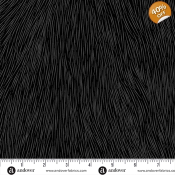 REMNANT - Libs Elliott - Beast - Raven - Fat Quarter