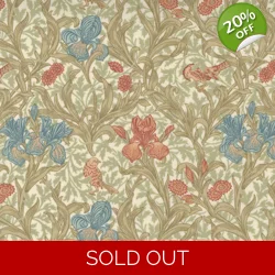 Barbara Brackman - Best of Morris - Iris - Cream