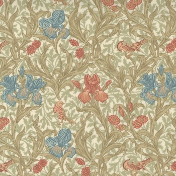 Barbara Brackman - Best of Morris - Iris - Cream