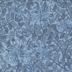 Barbara Brackman - Best of Morris - Honeysuckle - Light Blue