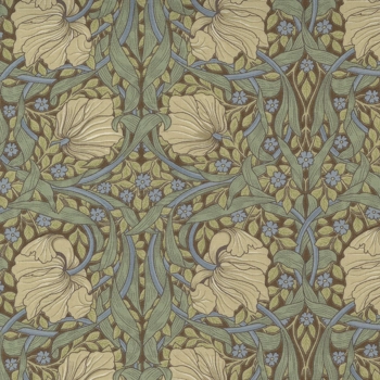 Barbara Brackman - Best of Morris - Pimpernel - Brown