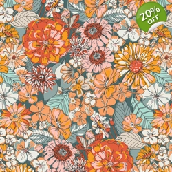 REMNANT - Art Gallery Fabrics - Sharon Holland - Listen to your Heart - Fleuron - 95cm